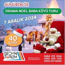 YUNANİSTAN NOEL BABA KÖYÜ GEZİSİ 07 ARALIK 2024