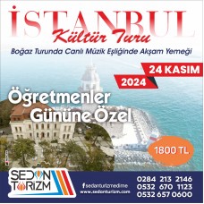 ÖĞRETMENLER GÜNÜ ÖZEL  KUZGUNCUK VE BOĞAZ TURU- .. 24 KASIM 2024